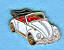 Pin Badge - Beetle Cabrio 1960s