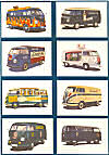Split Screen Van Livery Post Cards -
 Introductory set