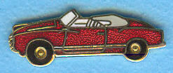Pin Badge - Karmann Ghia Cabrio
 (Type 1)