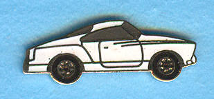 Pin Badge - Karmann Ghia Coupe
 (Type 1)