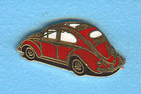 Pin Badge - Oval window Sunroof
 Beetle