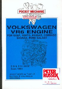 Volkswagen VR6 Engine - to 1995 -
 Pocket Mechanic Series
