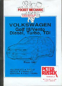 Volkswagen Golf III / Vento Diesel,
 Turbo, TDI - Pocket Mechanic Series