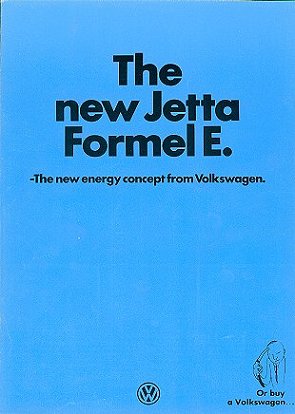 The New Jetta Formel E - 1983