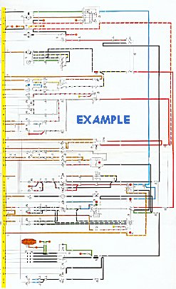 Wiring diag. - Type 1 1303/1303S 1974
  Models (15)